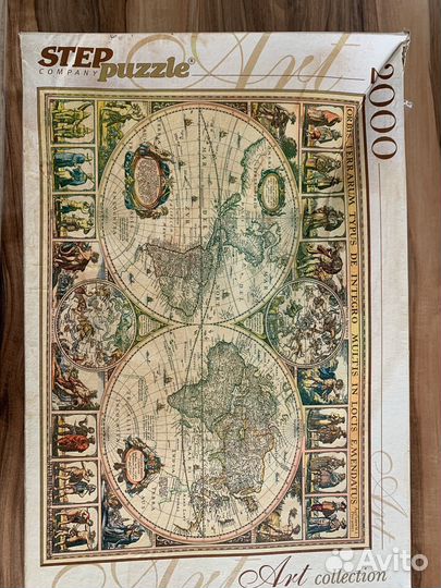 Пазлы 2000 деталей