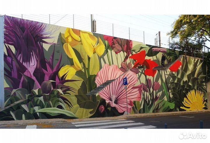 Роспись стен, аэрография, картина на заказ