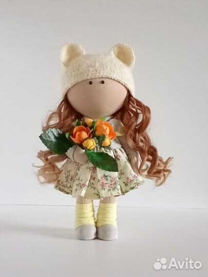 Текстильная интерьерная кукла