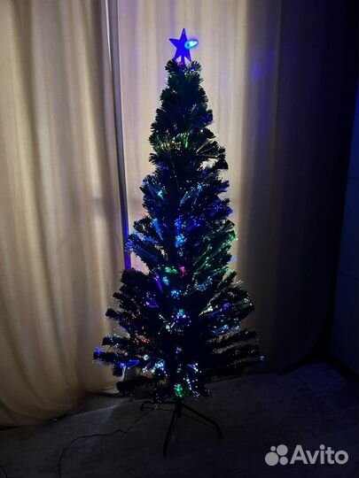 Ель искуственная бу 180см с подсветкой
