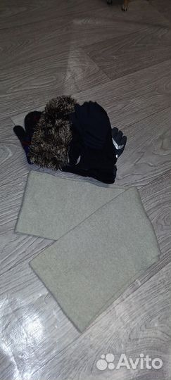 Перчатки и варежки, шарфы(за все