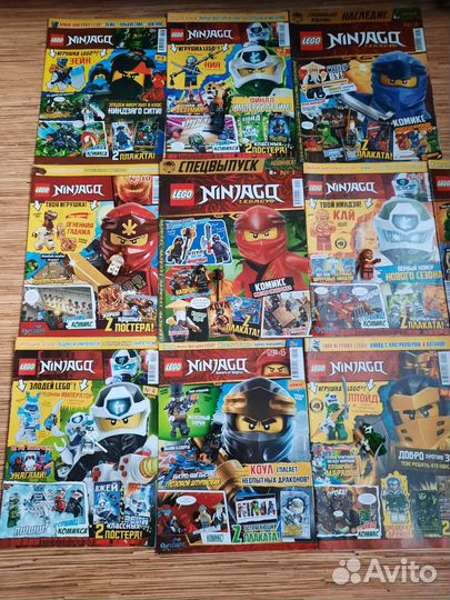 Lego Ninjago минифигурки