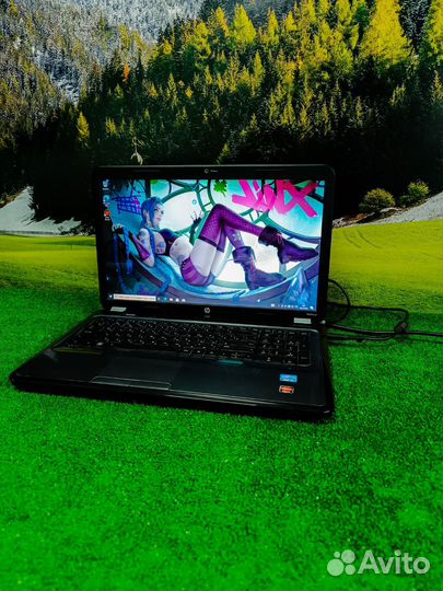 Большой и шустрый ноутбук Hp для игр и работы