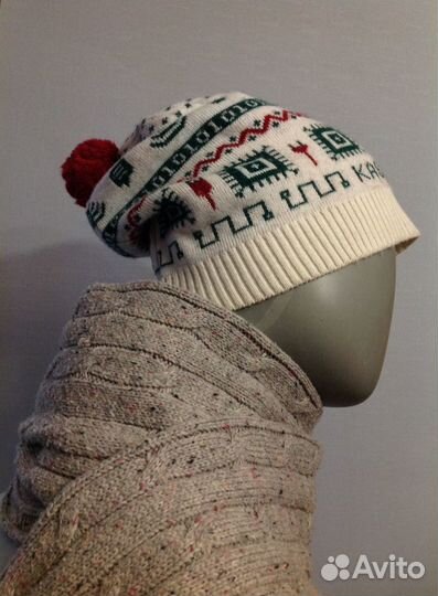 Детская шапка с логотипом Kaspersky lab б/у 48