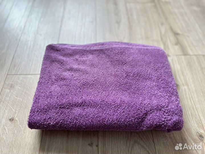 Полотенце банное махровое большое