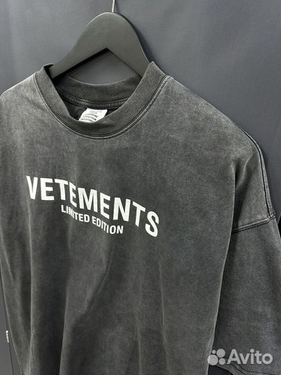 Футболка Vetements Limited edition oversize