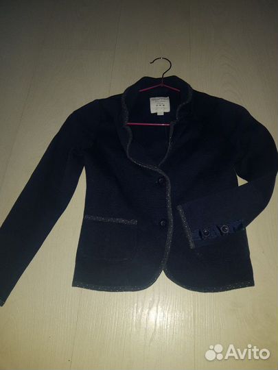 Пиджак школьный на 134
