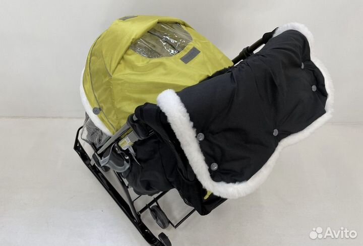 Санки коляска новые