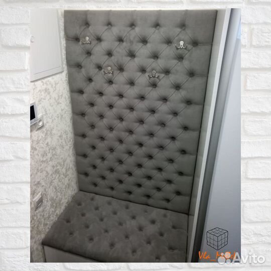 Прихожая Вешалка Стеновая панель Каретная стяжка