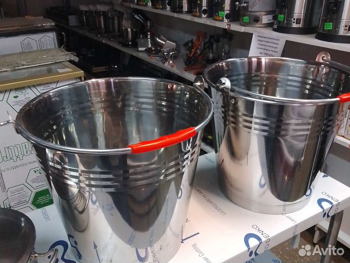 Ведро из нержавейки