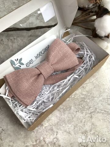 Галстук-бабочка ручной работы