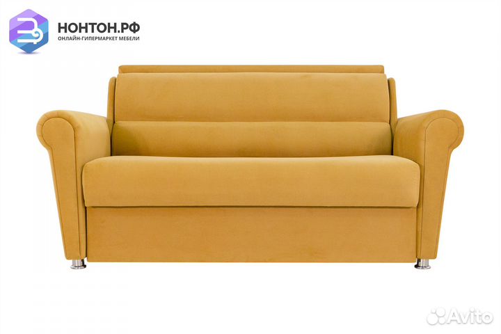 Диван выкатной Рикки горчичный