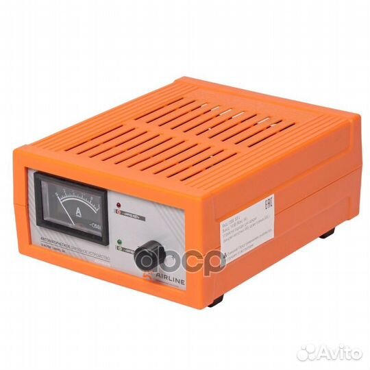 Зарядное устройство 0-5А 12В, амперметр, ручная