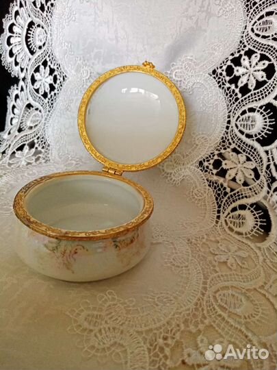 Шкатулка керамическая для украшений