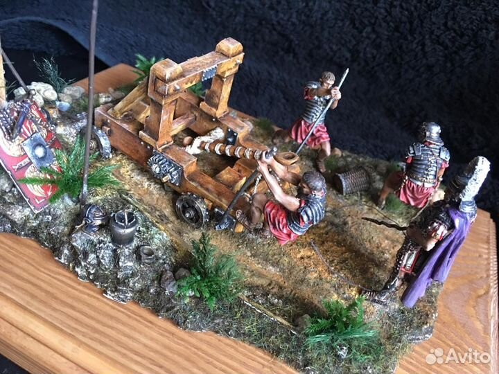 Роспись миниатюр, оловянных солдатиков, вим