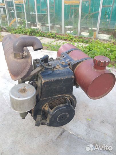 Двигатель от мотоблока, Луч ''