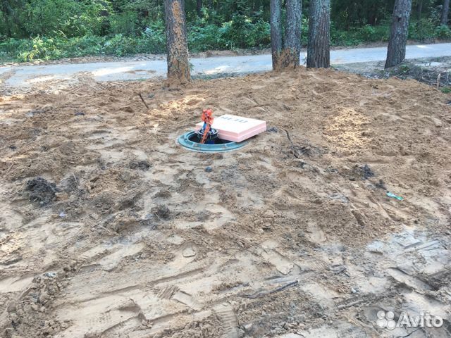 Септик из бетонных колец Cливная яма