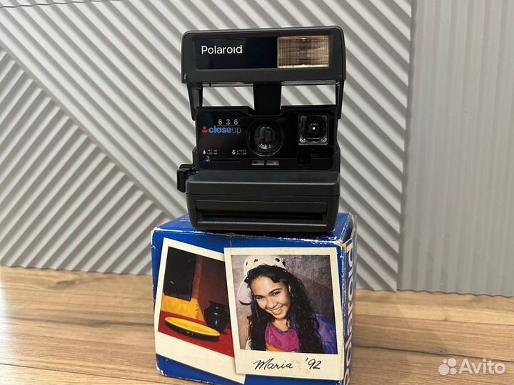 Polaroid 636 closeup