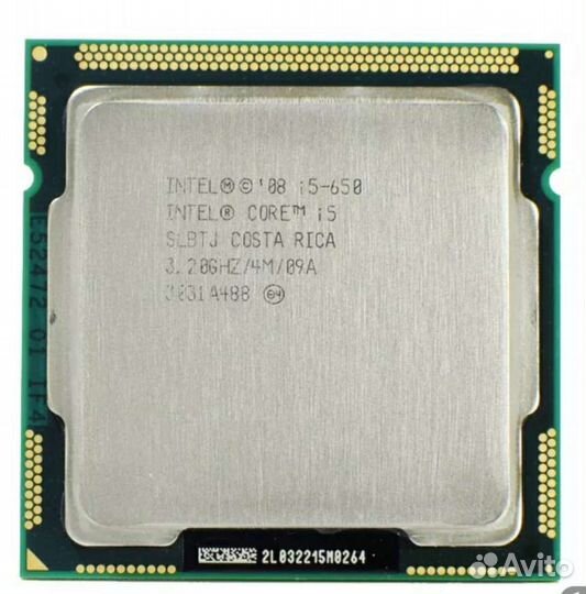 Процессор intel core i5 3,2 Ггц
