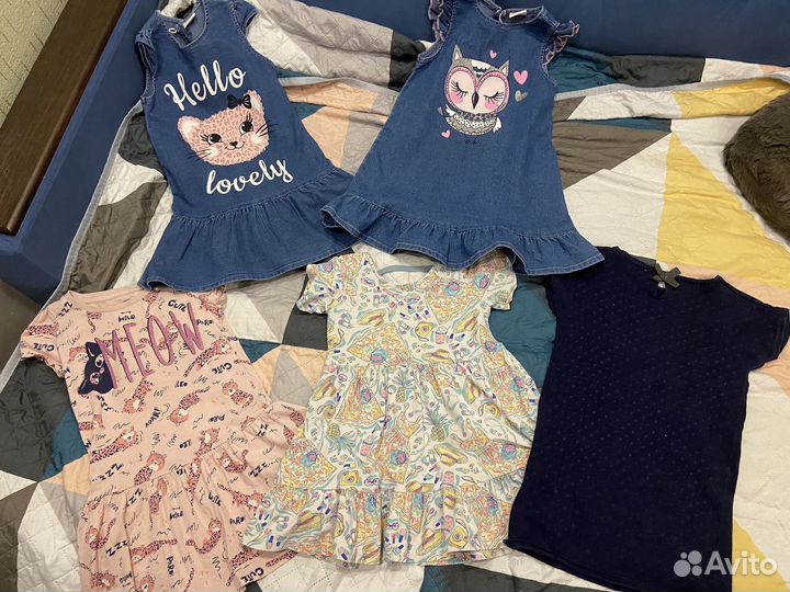 Платье для девочки 104 110