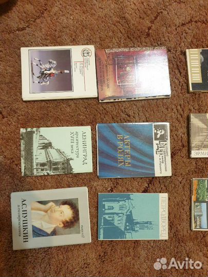Наборы советских открыток