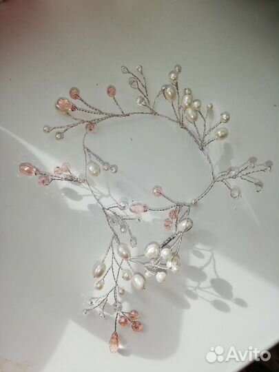 Украшение для волос на свадьбу,выпускной