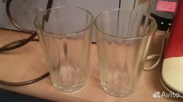 Стаканы, рюмки граненые 200г, 100 г