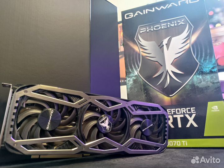 Видеокарта rtx 3070 ti Gainward (Palit)