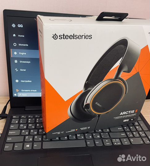 Игровые наушники Steelseries Artics 5
