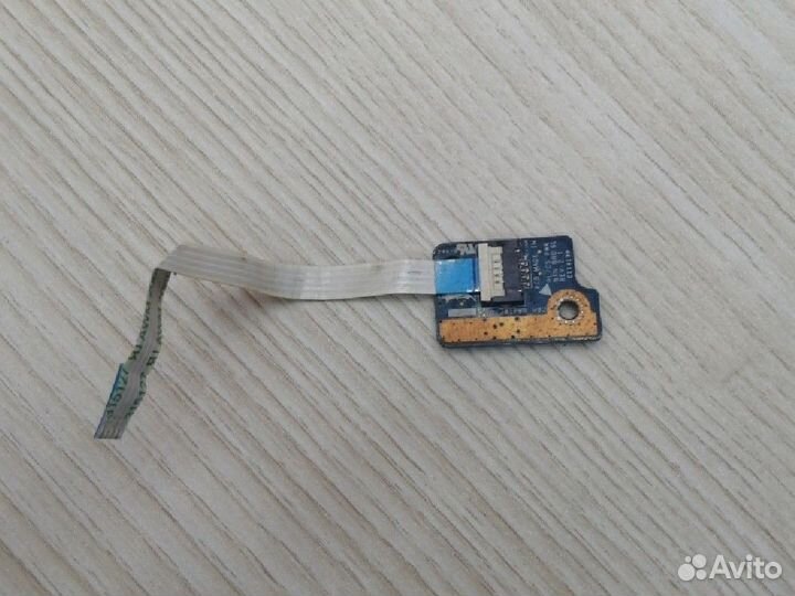 Плата кнопки вкл. Ноутбука Toshiba Satellite C850