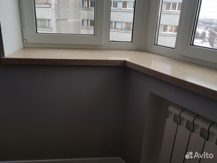 Кварцевые подоконники на заказ