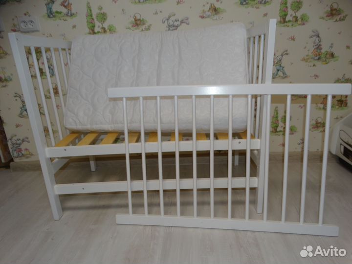 Приставная кроватка для новорожденных Mia