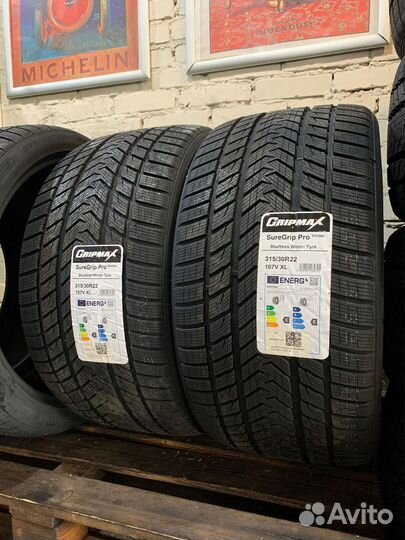 Gripmax SureGrip Pro Winter 275/35 R22 и 315/30 R22 104V