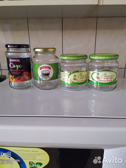 Банки стеклянные с крышками