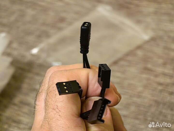 Кабели для argb-кулеров Aerocool (3 шт)