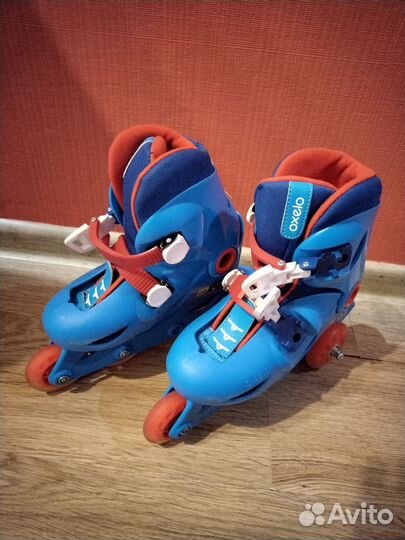 Роликовые коньки детские раздвижные
