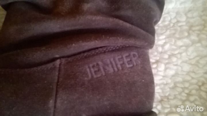 Сапоги замша натуральная