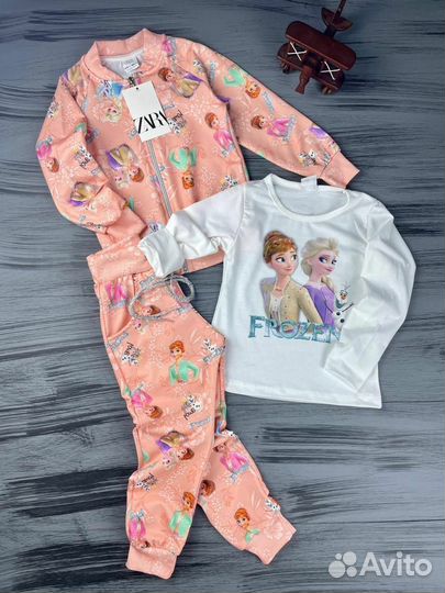 Костюм спортивный zara