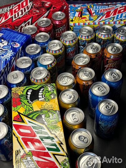 Безалкогольные напитки Mountain Dew США