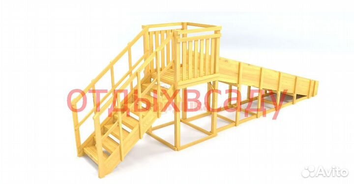 Зимняя горка