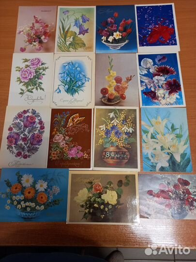 Открытки советские СССР