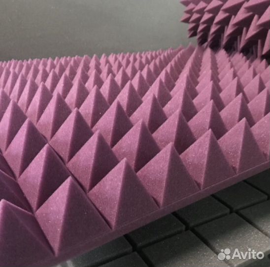 Акустический поролон пирамида
