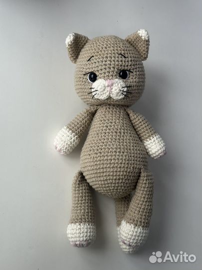 Кот. Вязаные игрушки