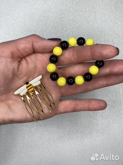 Талисман Леди Пчела Ручной работы