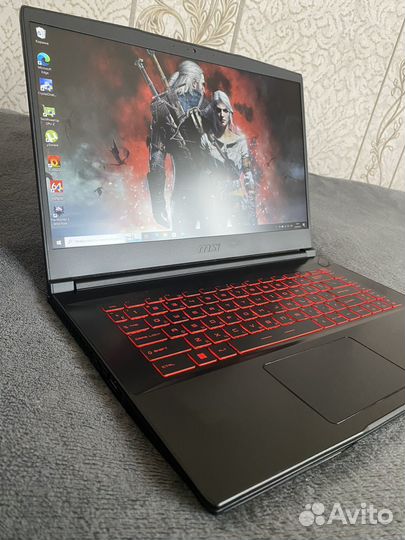 Игровой ноутбук MSI GF63(IPS/i5/8Gb/3050)