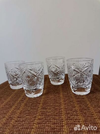 Хрустальные стопки