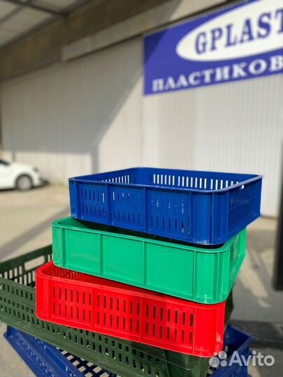 Пластиковые Ящики для Хлеба, Мяса, Фруктов, Овощей