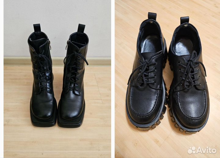 Ботинки демисезонные, туфли 39