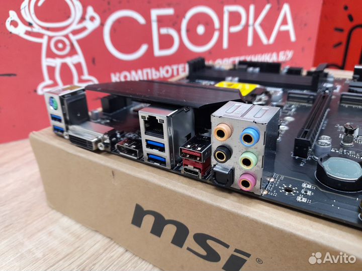 Новая материнская плата MSI Z390M-S01 socket 1151