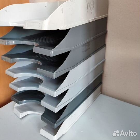 Лоток канцелярский горизонтальный 7 шт